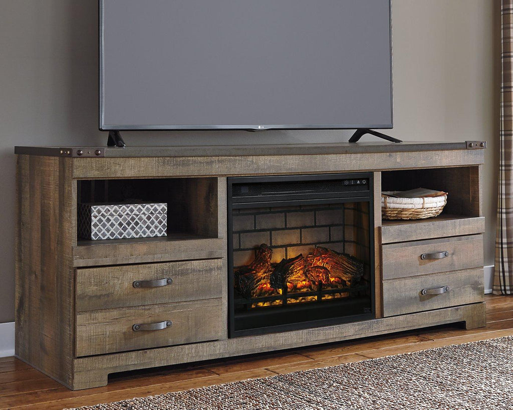 Trinell 63 TV Stand with Electric Fireplace