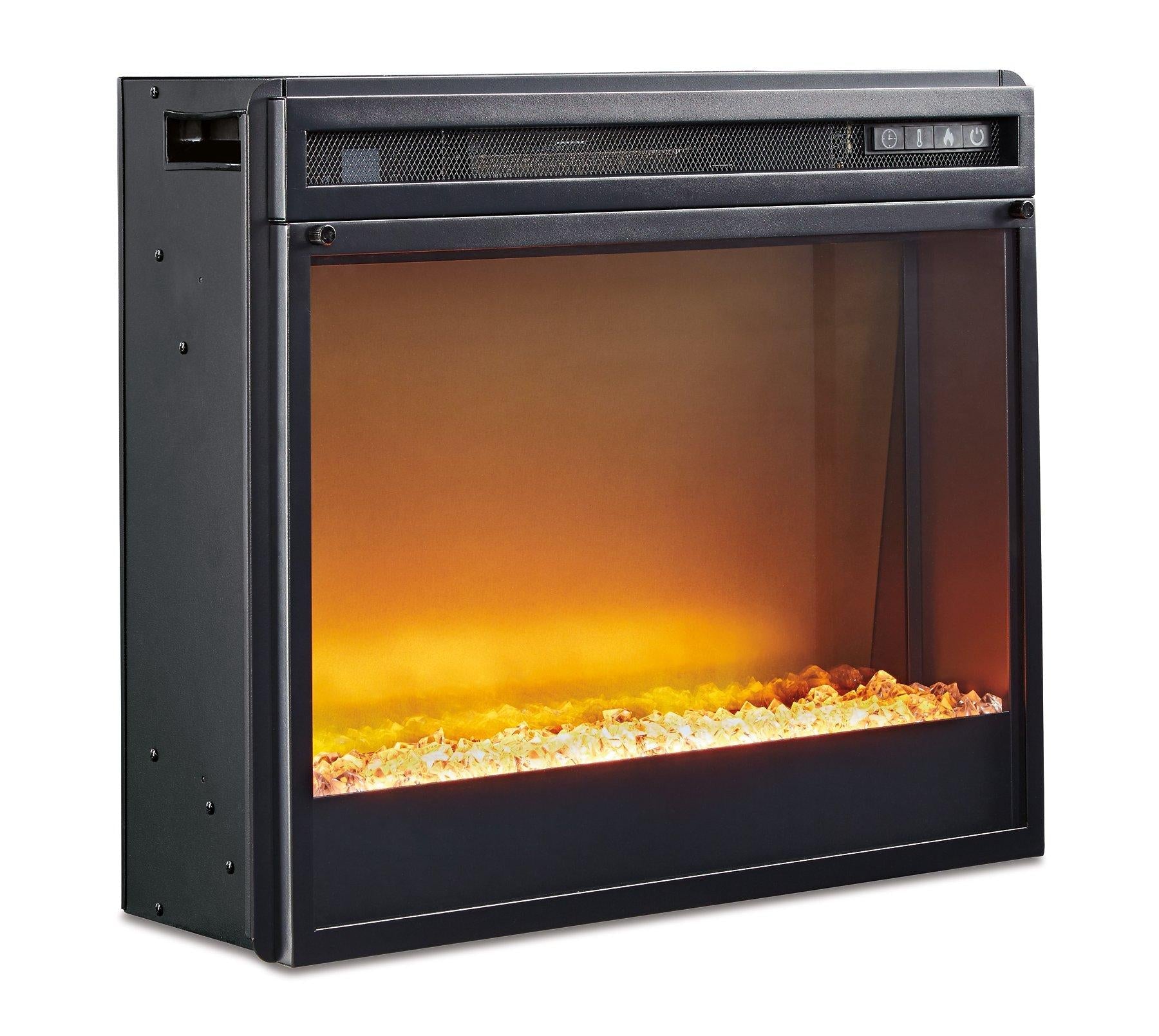 Trinell 63 TV Stand with Electric Fireplace
