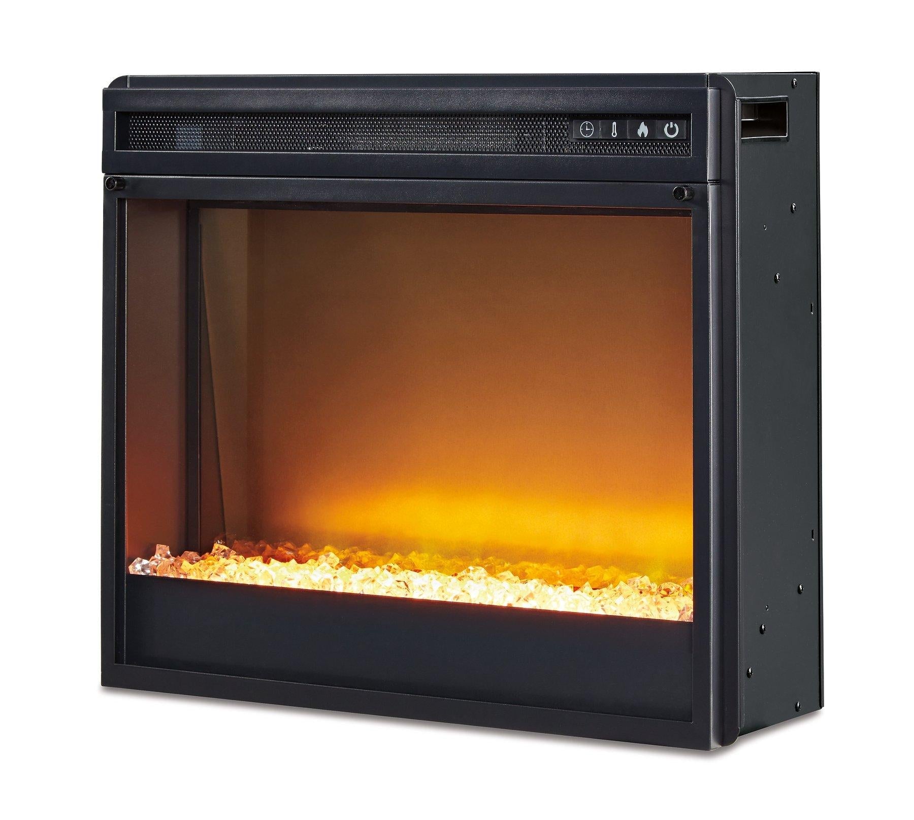 Trinell 63 TV Stand with Electric Fireplace