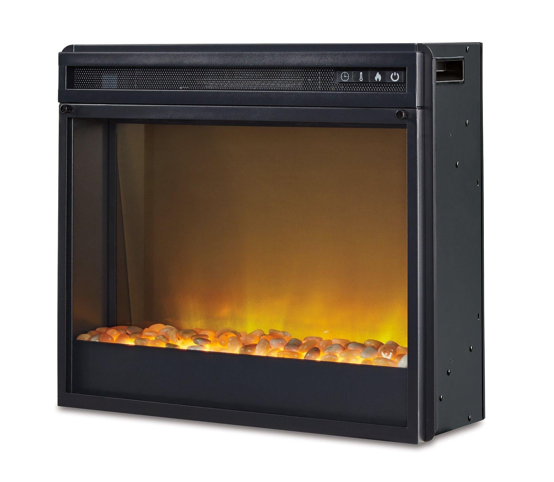 Trinell 63 TV Stand with Electric Fireplace