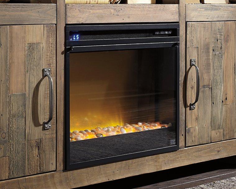 Trinell 63 TV Stand with Electric Fireplace