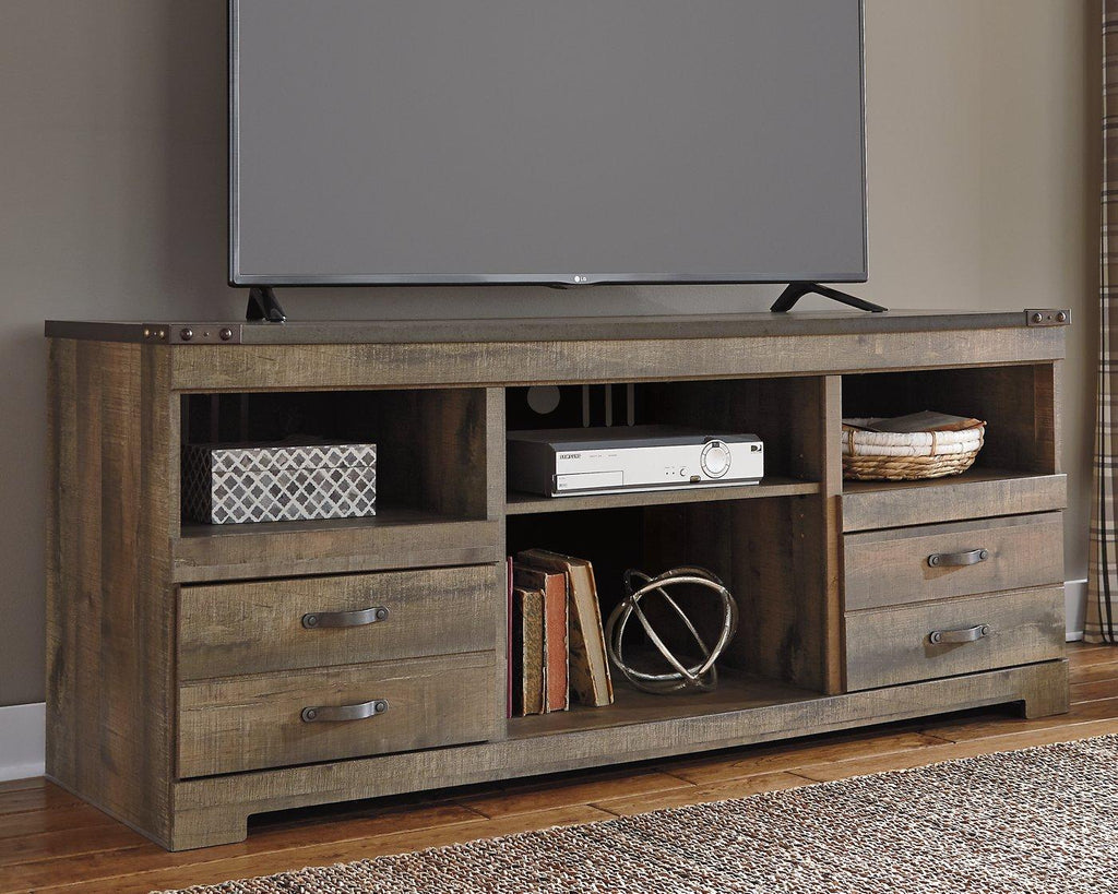 Trinell 63 TV Stand with Electric Fireplace