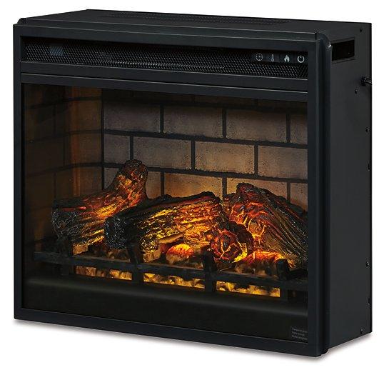 Trinell 63 TV Stand with Electric Fireplace