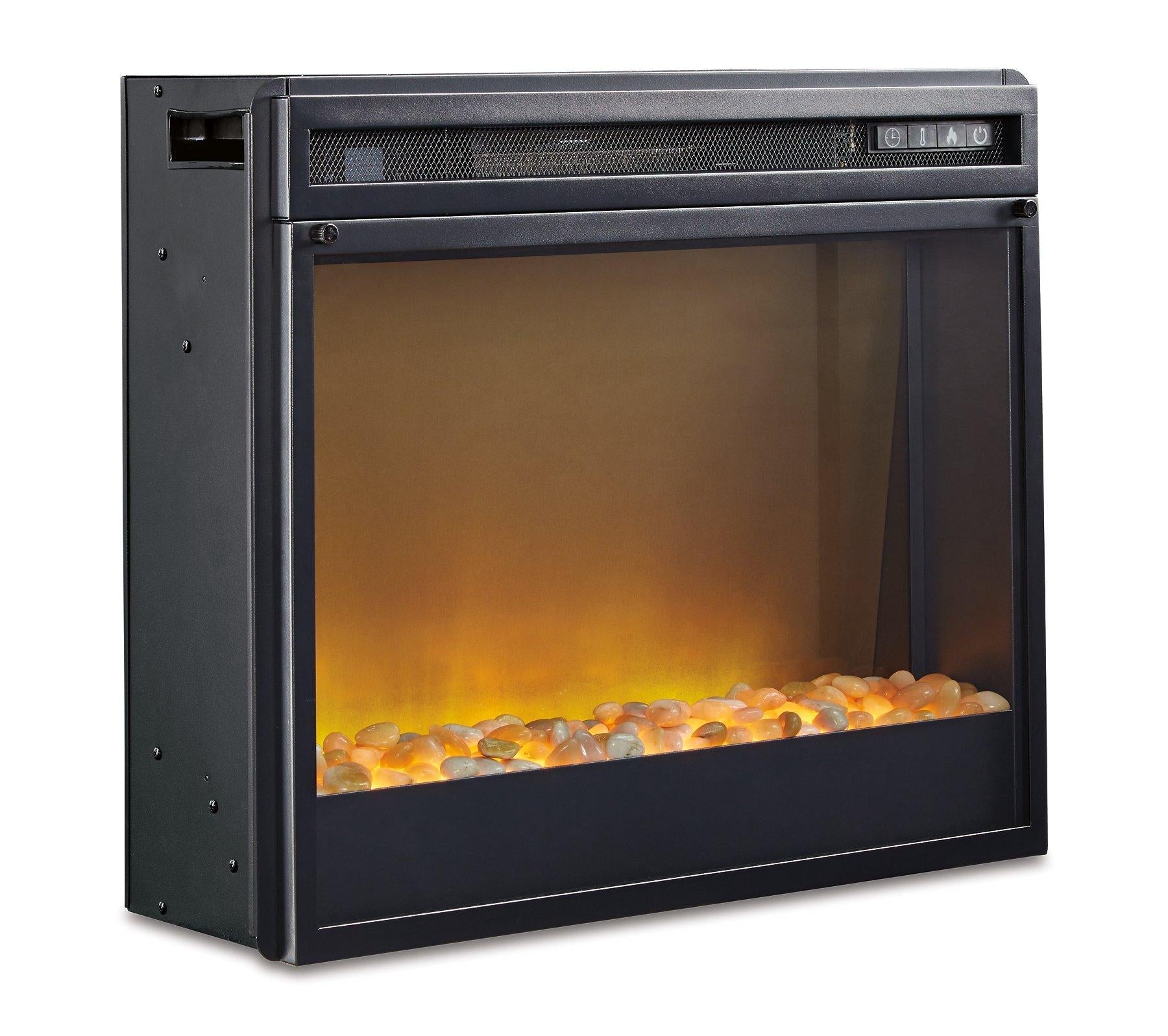 Trinell 63 TV Stand with Electric Fireplace