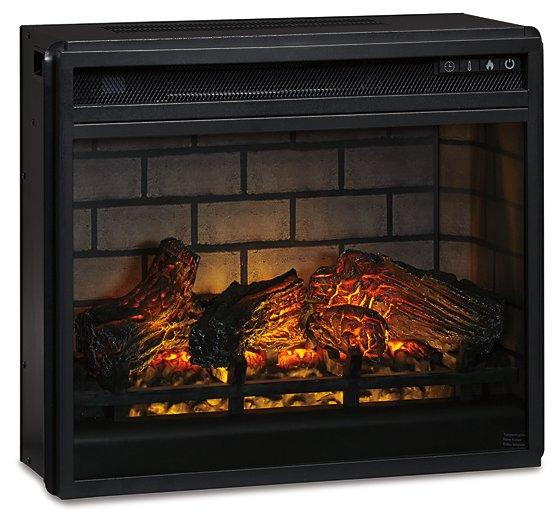 Trinell 63 TV Stand with Electric Fireplace